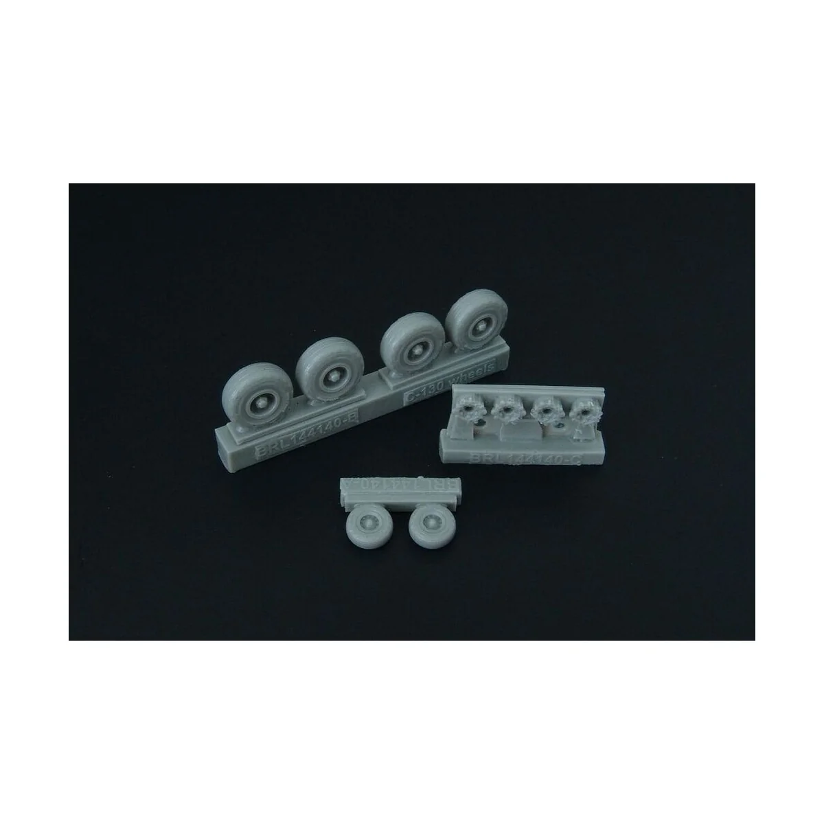 C-130 Hercules wheels, 1/144 - Brengun BRL144140