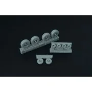 C-130 Hercules wheels, 1/144 - Brengun BRL144140