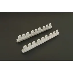 Spitfire wheels set (3 types of tires and spokes) - Brengun BRL144142