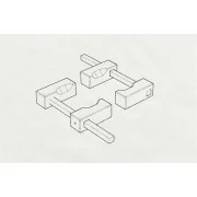 WWII USN Wheel chocks, 1/144 - Brengun BRL144147 WWII USN Wheel chocks, 1/144 - Brengun BRL144147