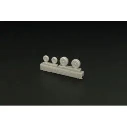 F-18C-D Wheels, 1/144 - Brengun BRL144148