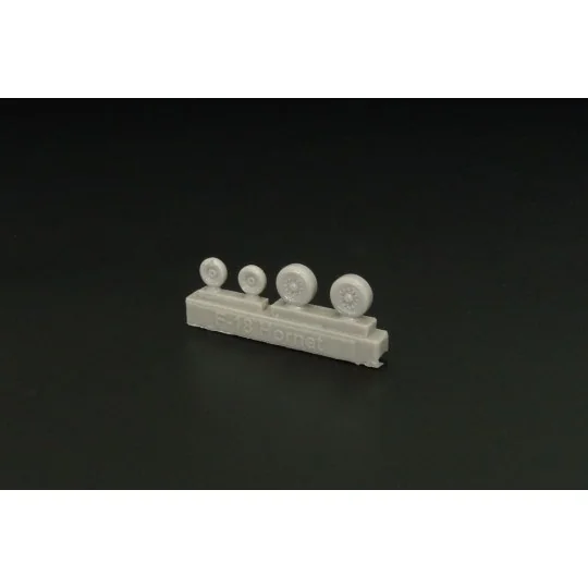 F-18C-D Wheels, 1/144 - Brengun BRL144148