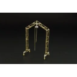 German airfield portal crane, 1/144 - Brengun BRS144003