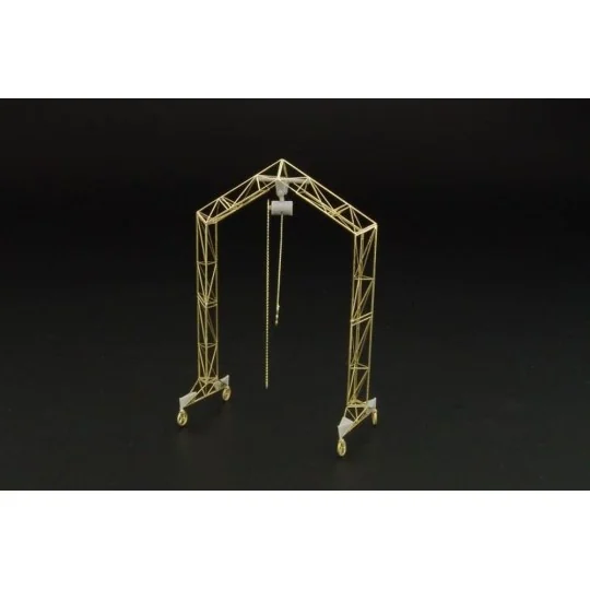 German airfield portal crane, 1/144 - Brengun BRS144003
