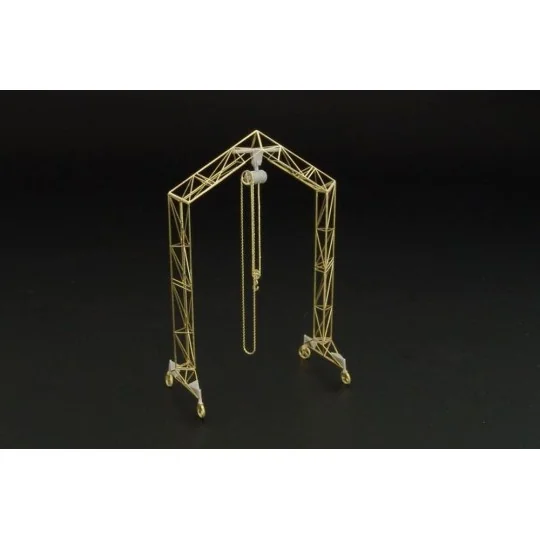 German airfield portal crane, 1/144 - Brengun BRS144003