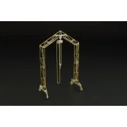 German airfield portal crane, 1/144 - Brengun BRS144003