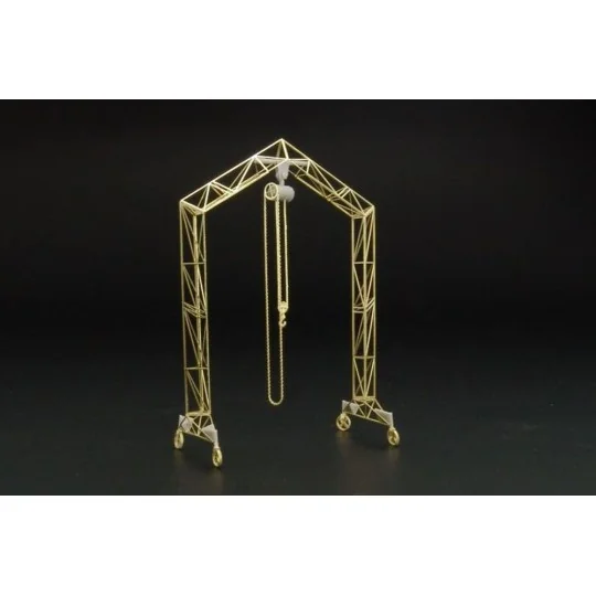 German airfield portal crane, 1/144 - Brengun BRS144003