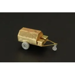 U S airfield utility cart (2 pieces), 1/144 - Brengun BRS144010