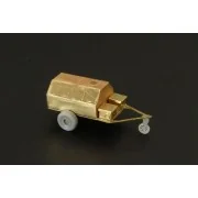 U S airfield utility cart (2 pieces), 1/144 - Brengun BRS144010