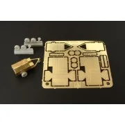 U S airfield utility cart (2 pieces) - Brengun BRS144010