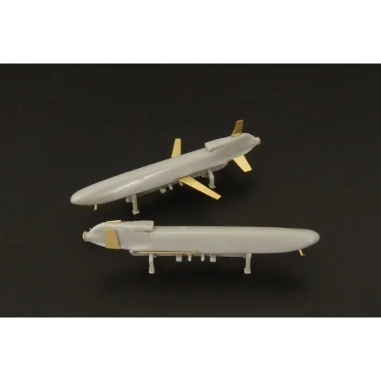 AGM-86 ALCM (two pieces), 1/144 - Brengun BRS144013 AGM-86 ALCM (two pieces), 1/144 - Brengun BRS144013