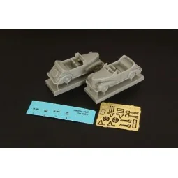 German Staff Car Cabrio, 1/144 - Brengun BRS144039
