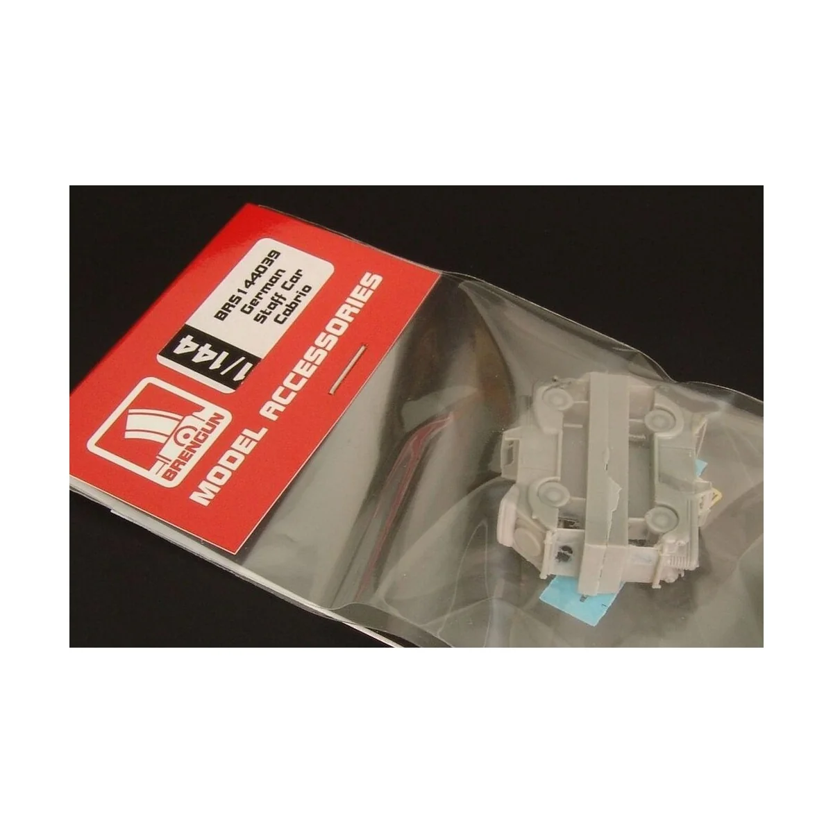 German Staff Car Cabrio, 1/144 - Brengun BRS144039