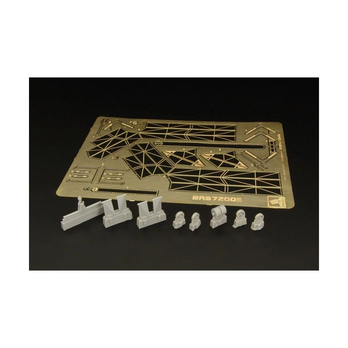 German airfield portal crane, 1/72 - Brengun BRS72006