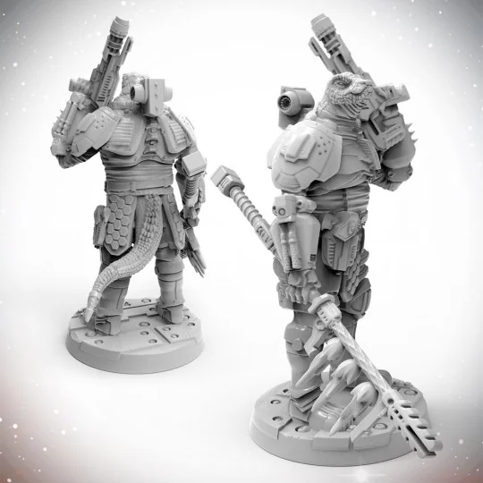 Masters of the Universe Miniatures: OBOZAYA VESK SOLDIER - Archon S...