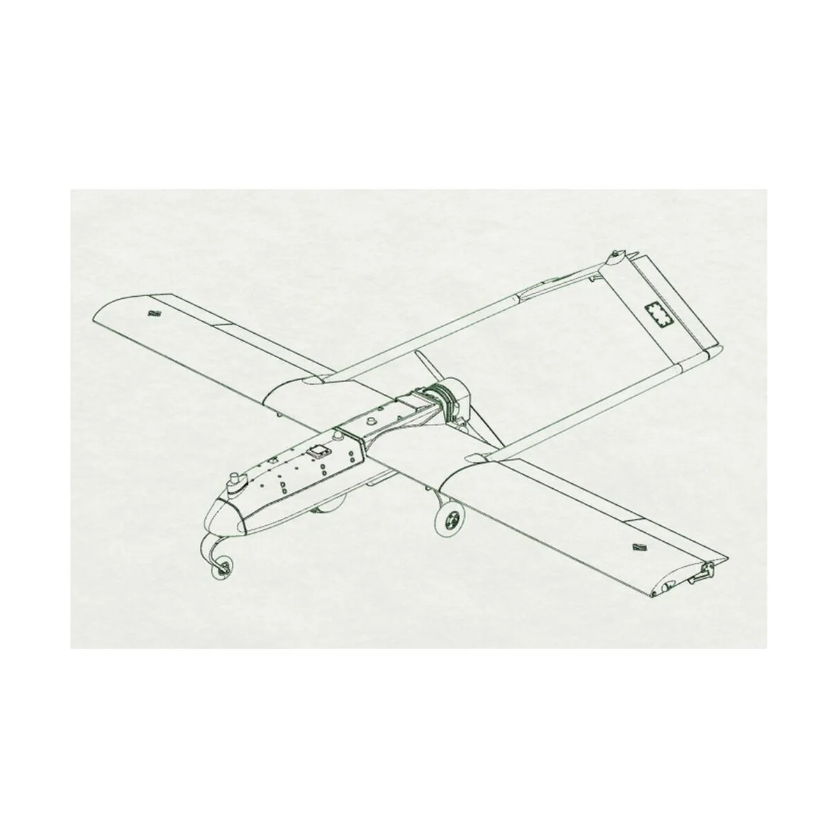 RQ-7B Shadow UAV, 1/72 - Brengun BRS72011