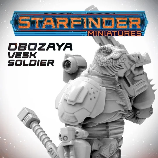 Masters of the Universe Miniatures: OBOZAYA VESK SOLDIER - Archon S...