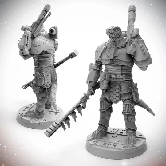 Masters of the Universe Miniatures: OBOZAYA VESK SOLDIER - Archon S...
