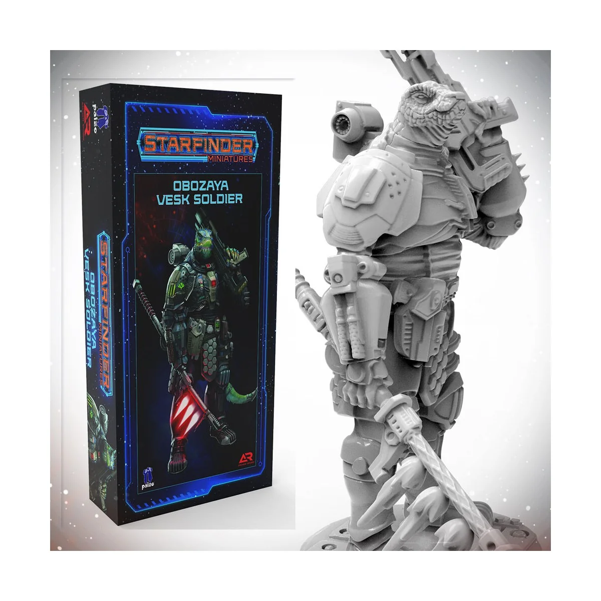Masters of the Universe Miniatures: OBOZAYA VESK SOLDIER - Archon S...