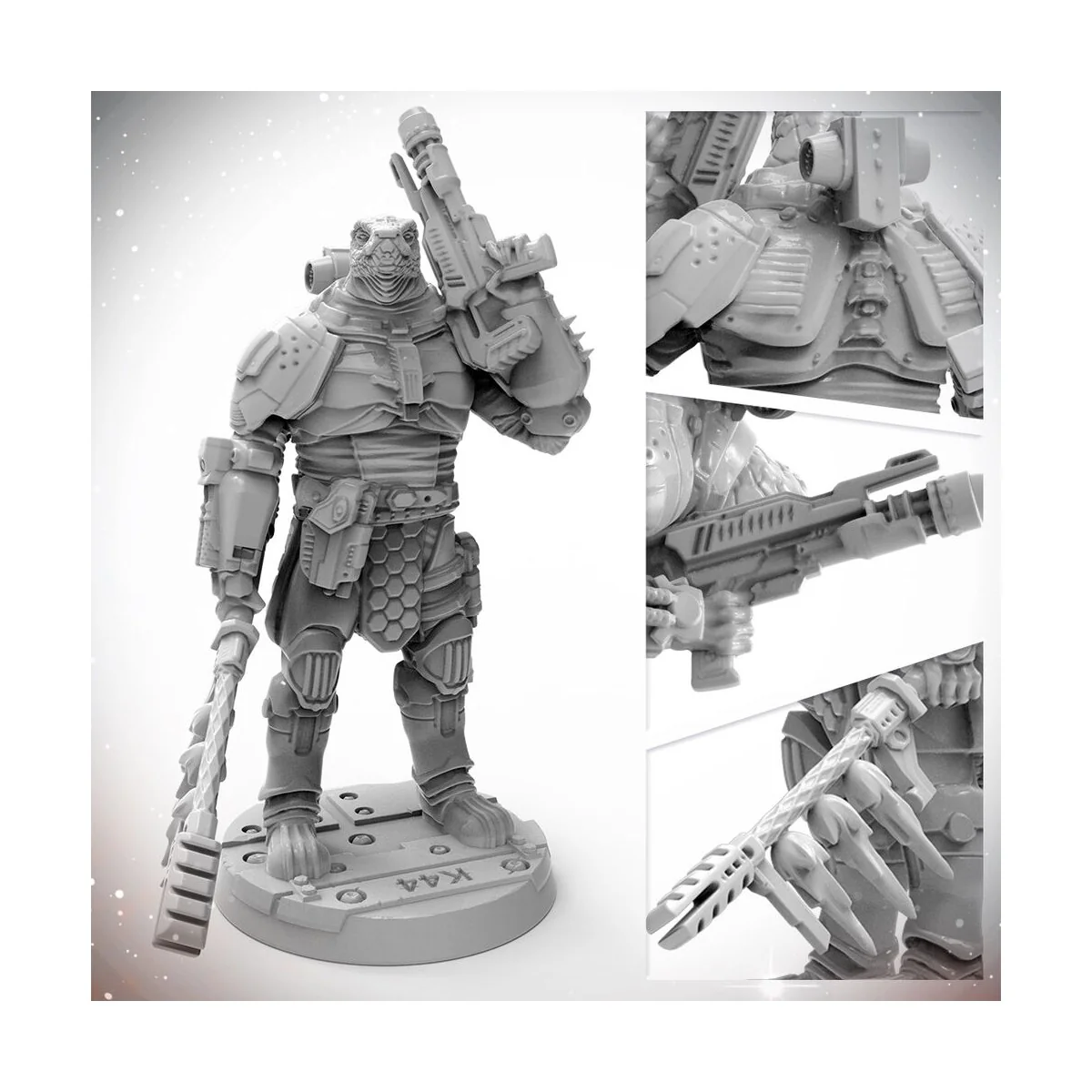 Masters of the Universe Miniatures: OBOZAYA VESK SOLDIER - Archon S...