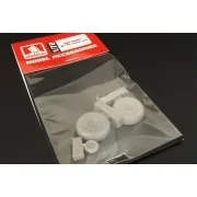 B17G wheel set, 1/72 - Brengun BRL72021 B17G wheel set, 1/72 - Brengun BRL72021
