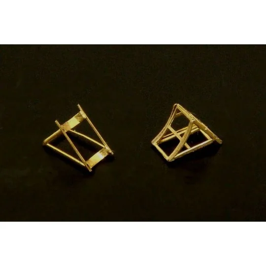 Luftwaffe wheel chocks (two types) - Brengun BRL72024