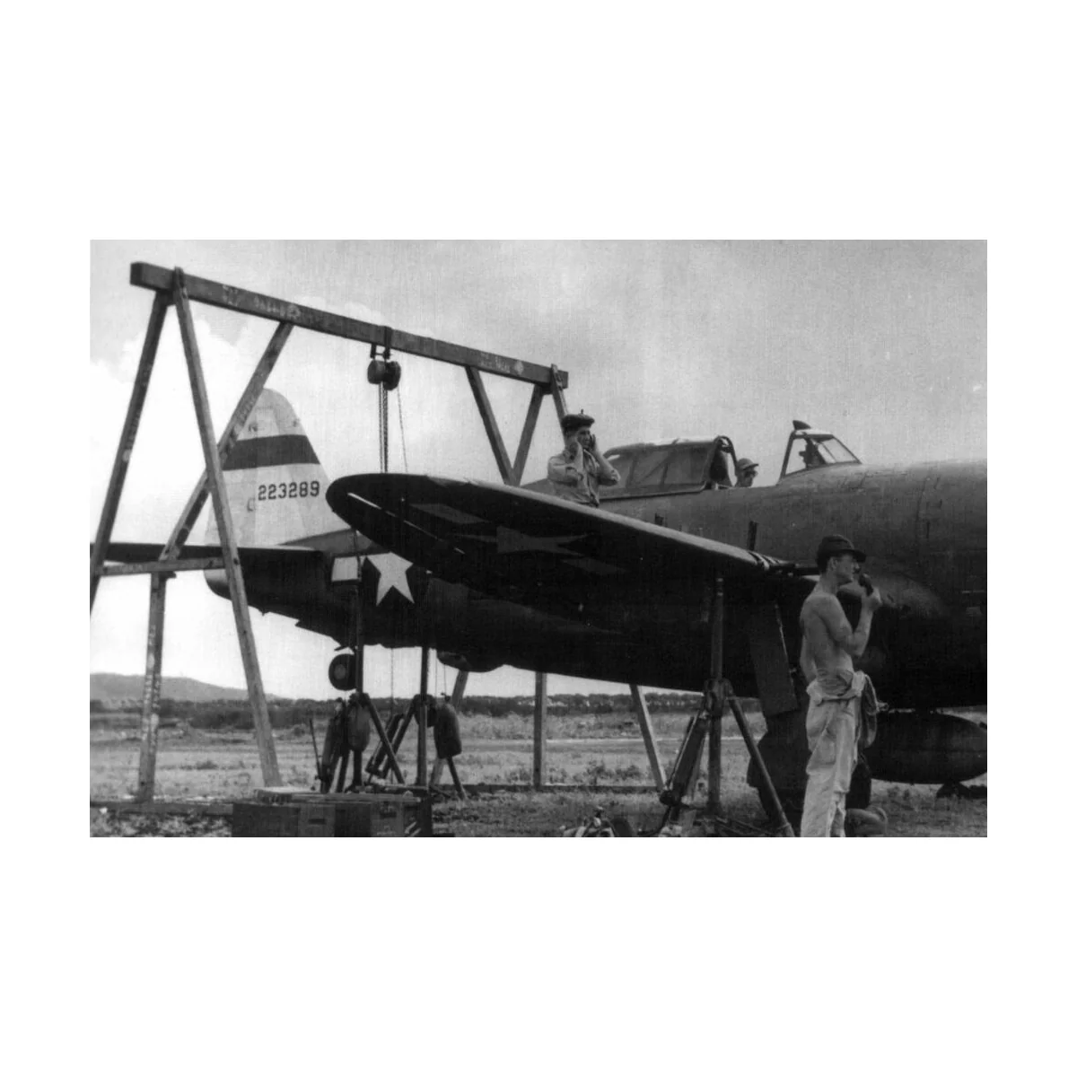 U S airfield crane, 1/72 - Brengun BRL72034