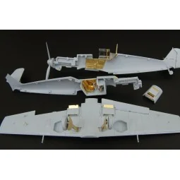 Bf 109E-4 (Airfix) - Brengun BRL72044