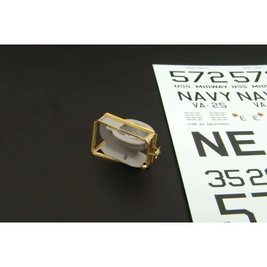 Toilet bomb for Skyraider, 1/72 - Brengun BRL72046 Toilet bomb for Skyraider, 1/72 - Brengun BRL72046