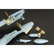 P-39Q-L-N P-400 Airacobra (RS Models kit) - Brengun BRL72050