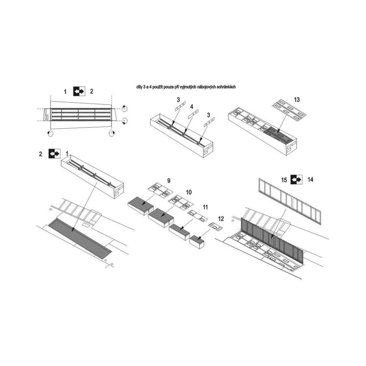 P-40E Gun bay (AZ model), 1/72 - Brengun BRL72065 P-40E Gun bay (AZ model), 1/72 - Brengun BRL72065