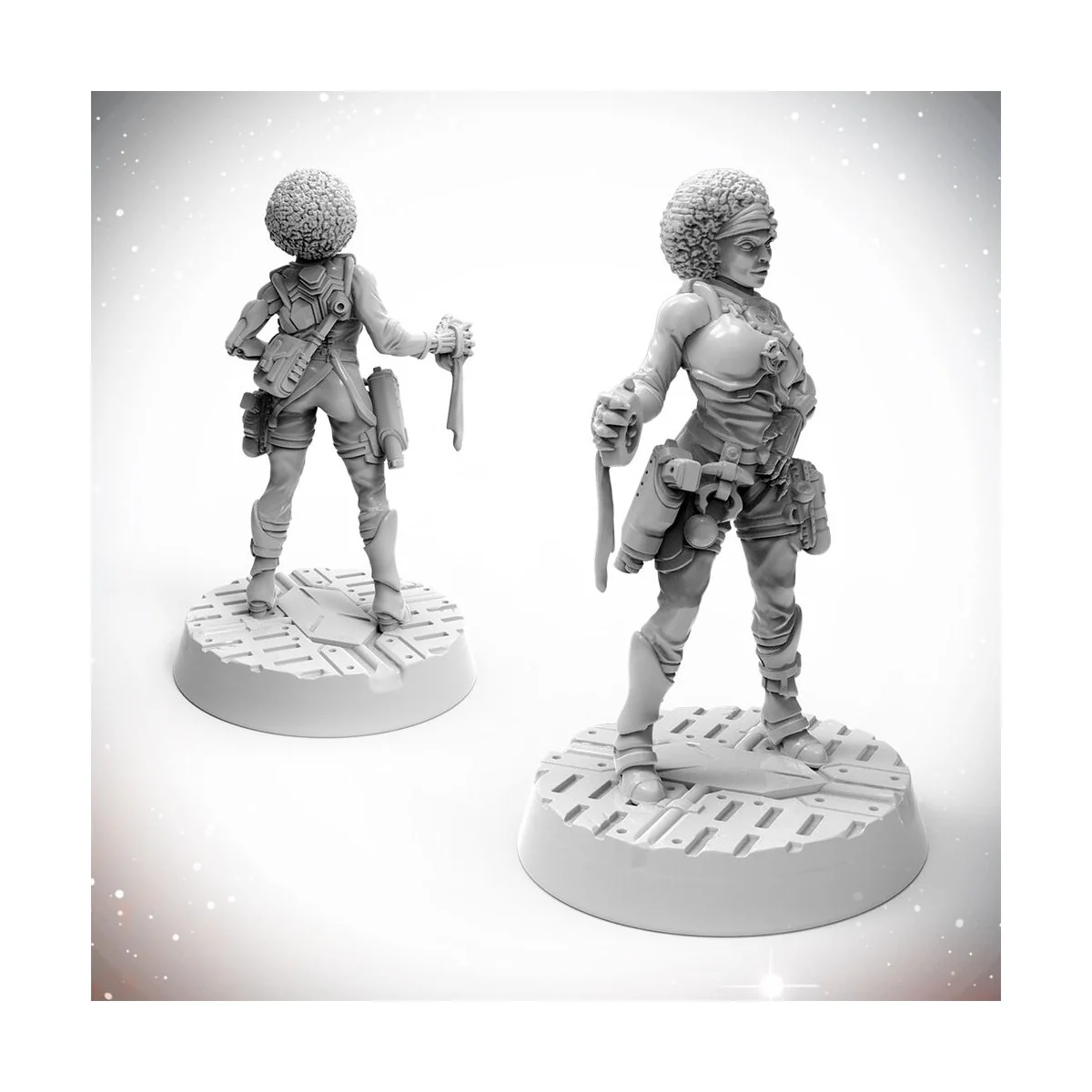 Masters of the Universe Miniatures: LUWAZI ELSEBO - Archon Studio P...
