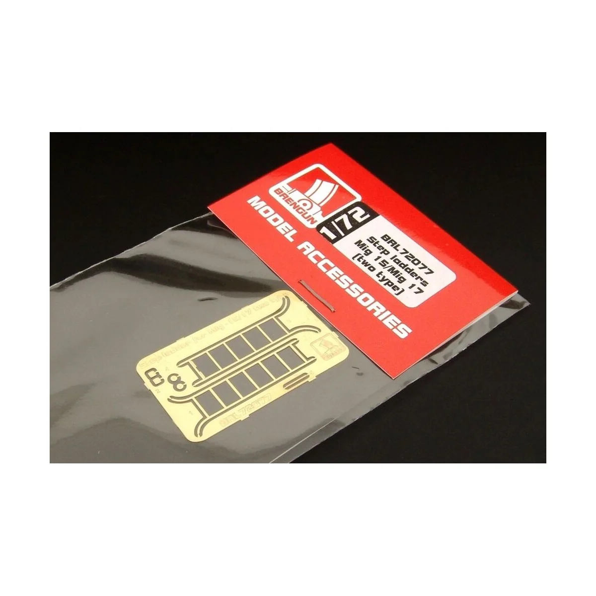 Step ladders Mig 15-Mig 17 (two type) - Brengun BRL72077