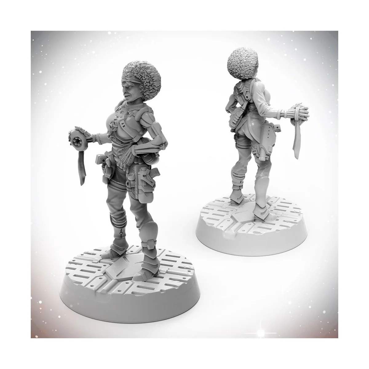 Masters of the Universe Miniatures: LUWAZI ELSEBO - Archon Studio P...