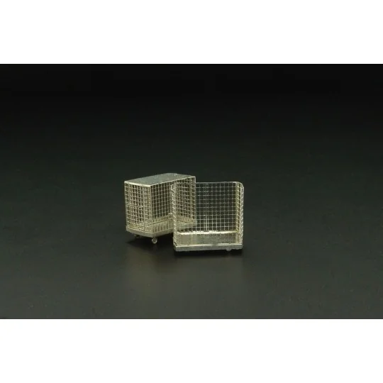 Baggage carts, 1/72 - Brengun BRL72085