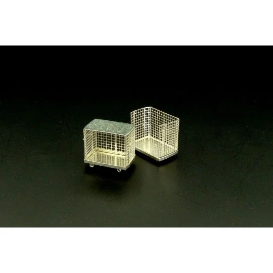 Baggage carts, 1/72 - Brengun BRL72085
