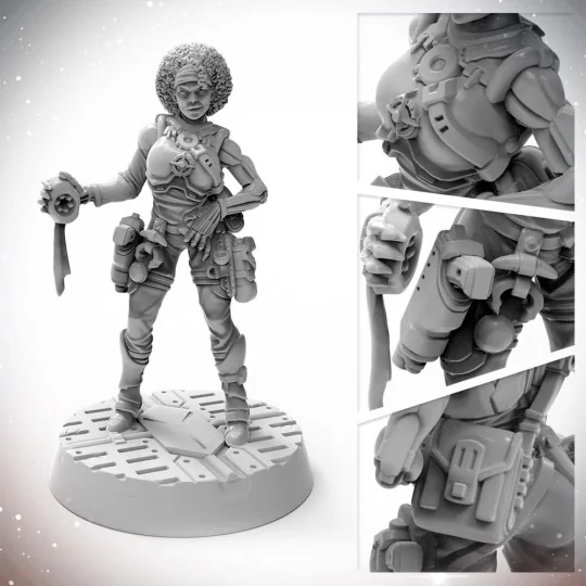Masters of the Universe Miniatures: LUWAZI ELSEBO - Archon Studio P...