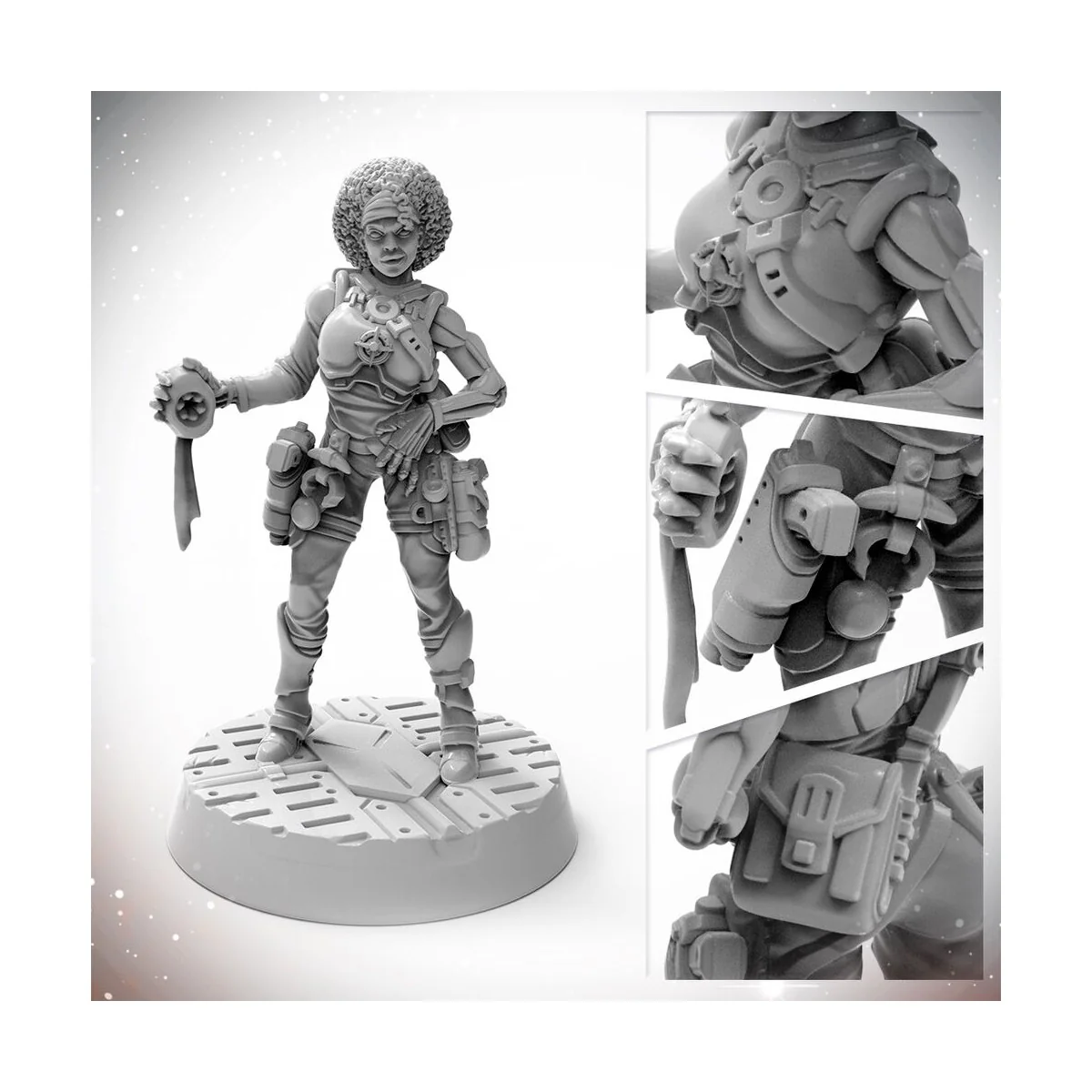 Masters of the Universe Miniatures: LUWAZI ELSEBO - Archon Studio P...
