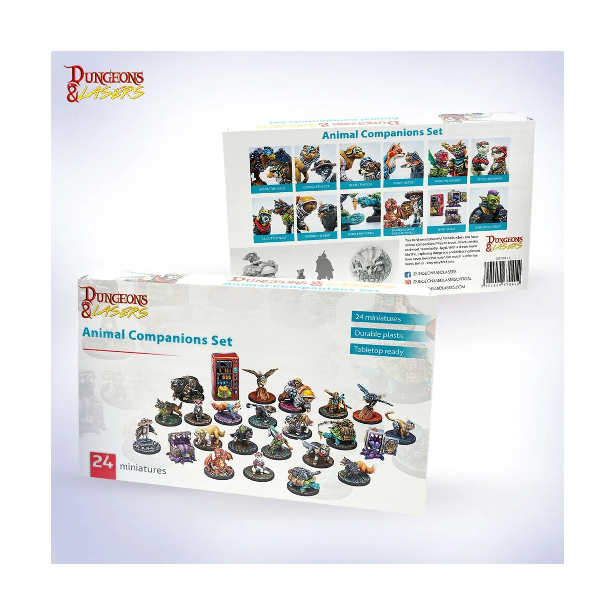 Dungeons & Lasers Miniatures: ANIMAL COMPANIONS - Archon Studio DNL...