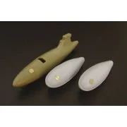 U S drop tanks caps - Brengun BRL72112