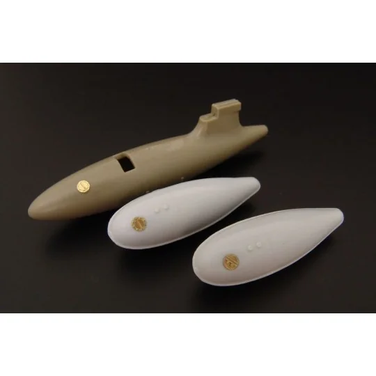 U S drop tanks caps, 1/72 - Brengun BRL72112
