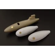 U S drop tanks caps - Brengun BRL72112