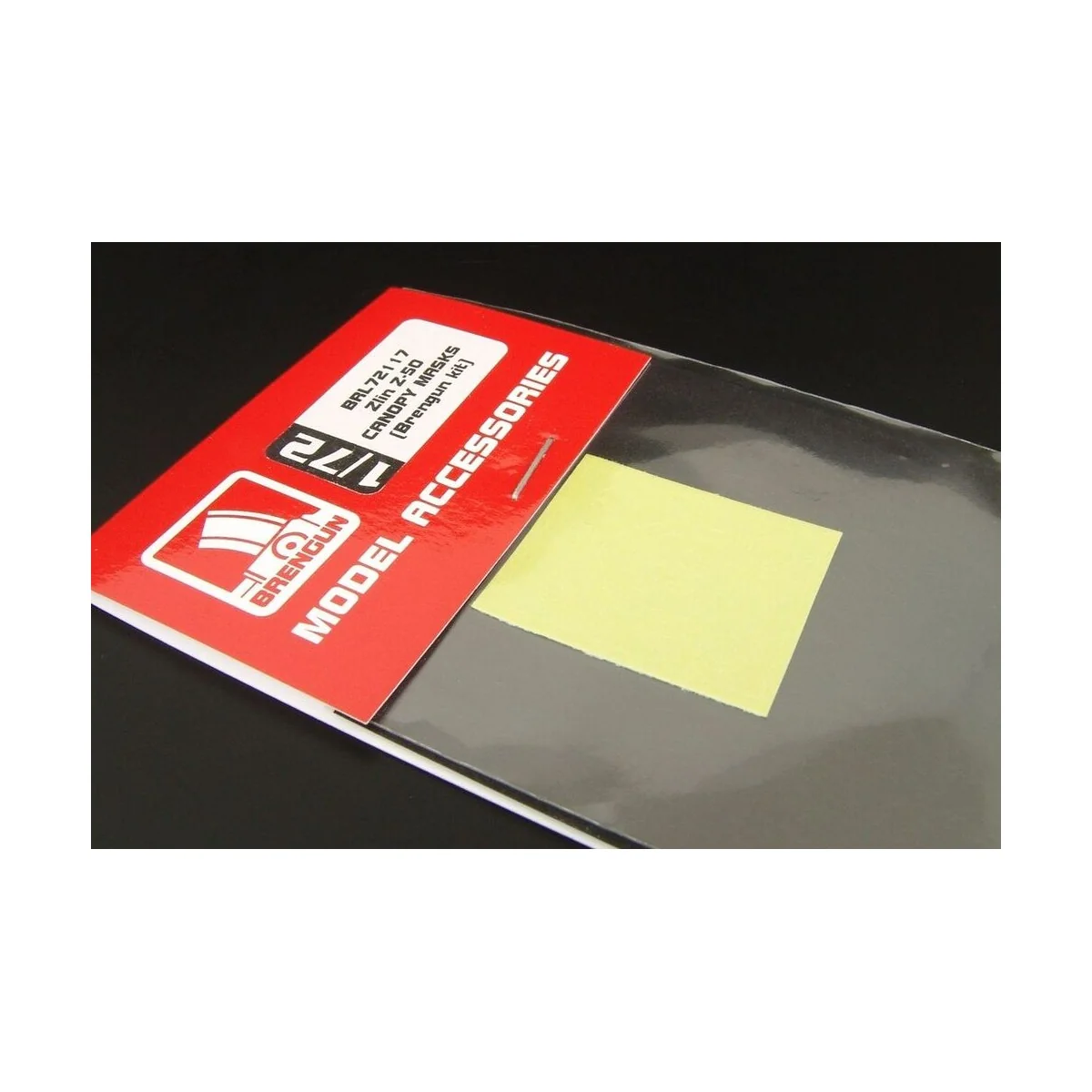 Zlin Z-50 CANOPY MASKS (Brengun kit), 1/72 - Brengun BRL72117 Zlin Z-50 CANOPY MASKS (Brengun kit), 1/72 - Brengun BRL72117