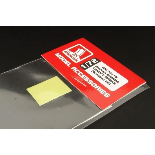 Bachem Ba349A CANOPY MASKS (Brengun kit), 1/72 - Brengun BRL72118 Bachem Ba349A CANOPY MASKS (Brengun kit), 1/72 - Brengun BRL72118