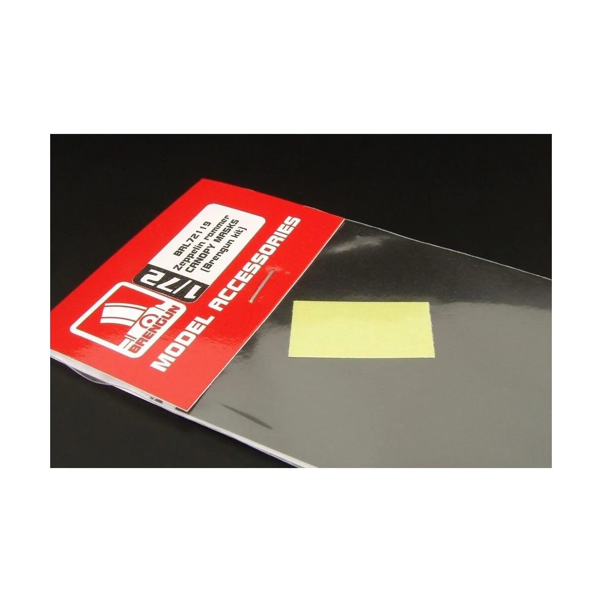 Zeppelin rammer CANOPY MASKS (Brengun kit), 1/72 - Brengun BRL72119