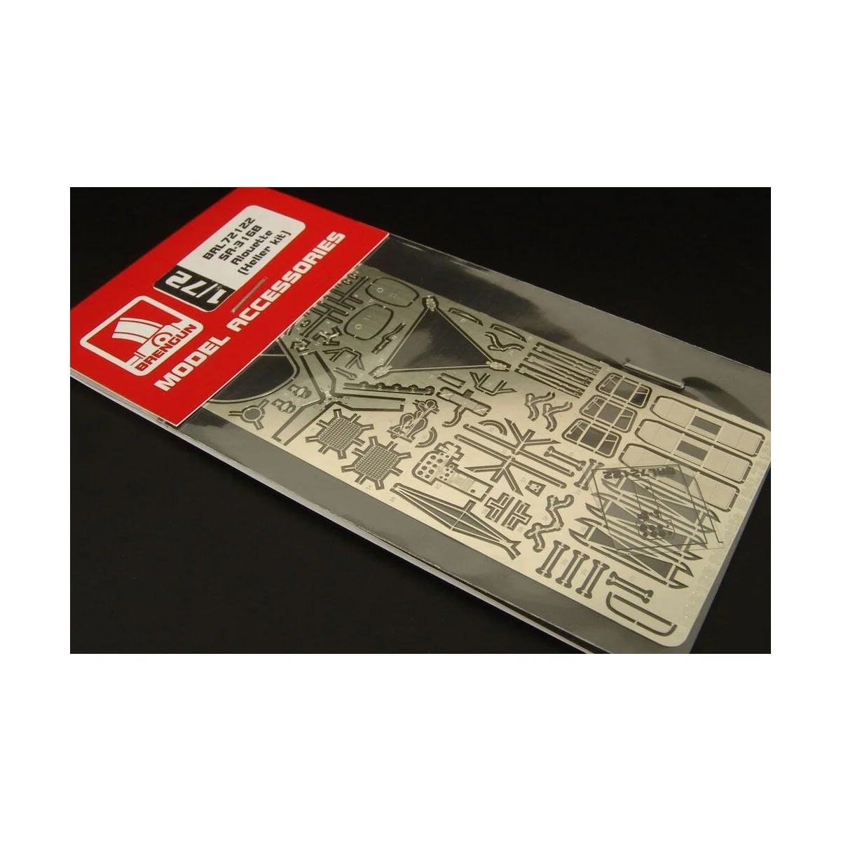 SA-316B Alouette (Heller kit), 1/72 - Brengun BRL72122