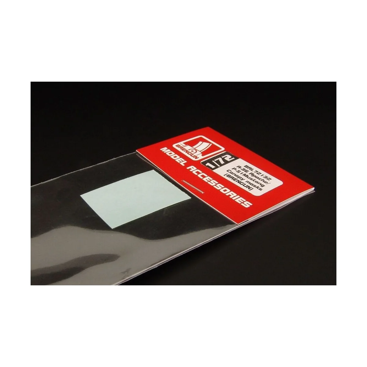 A-36 Apache-P-51 Mustang Canopy masks (BRENGUN), 1/72 - Brengun BRL...