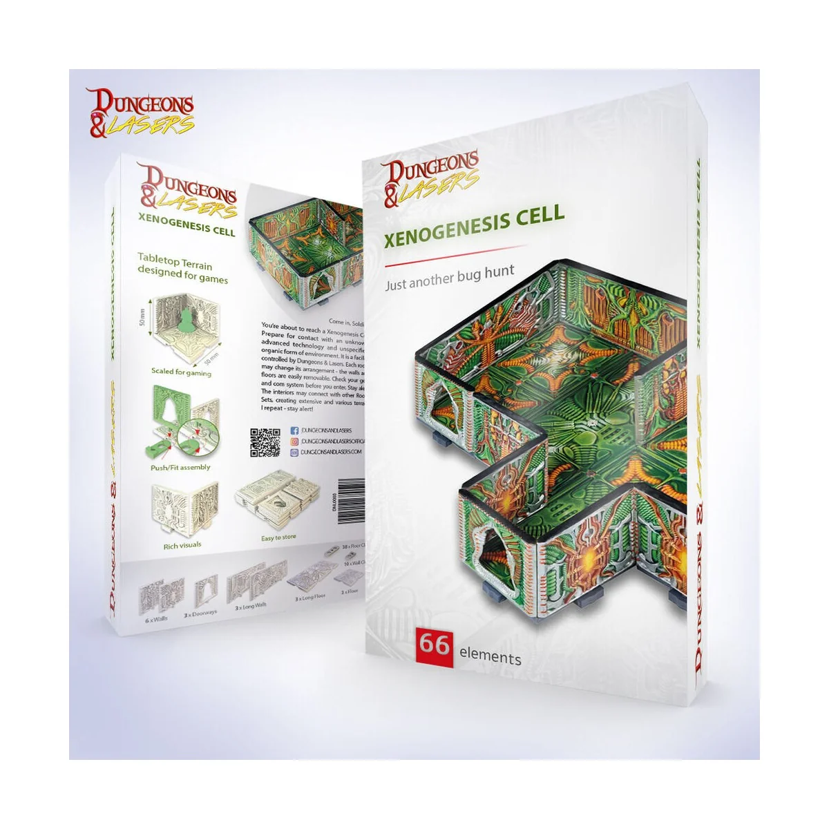 Dungeons & Lasers Expansion Set: XENOGENESIS CELL - Archon Studio D...