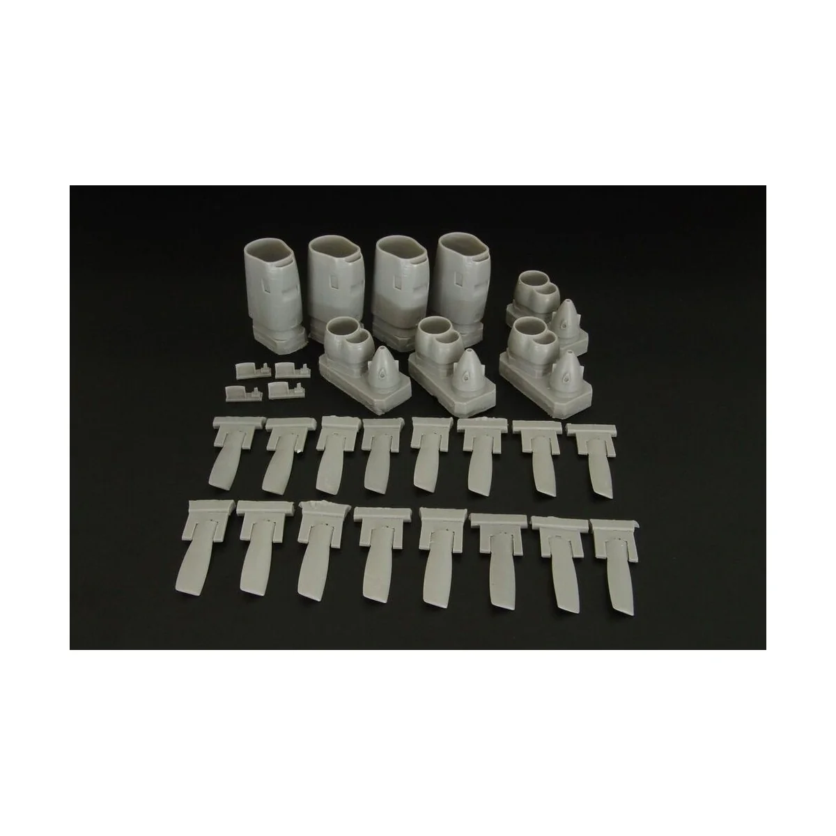 C-130 E-H engine set (Italeri kit), 1/72 - Brengun BRL72154