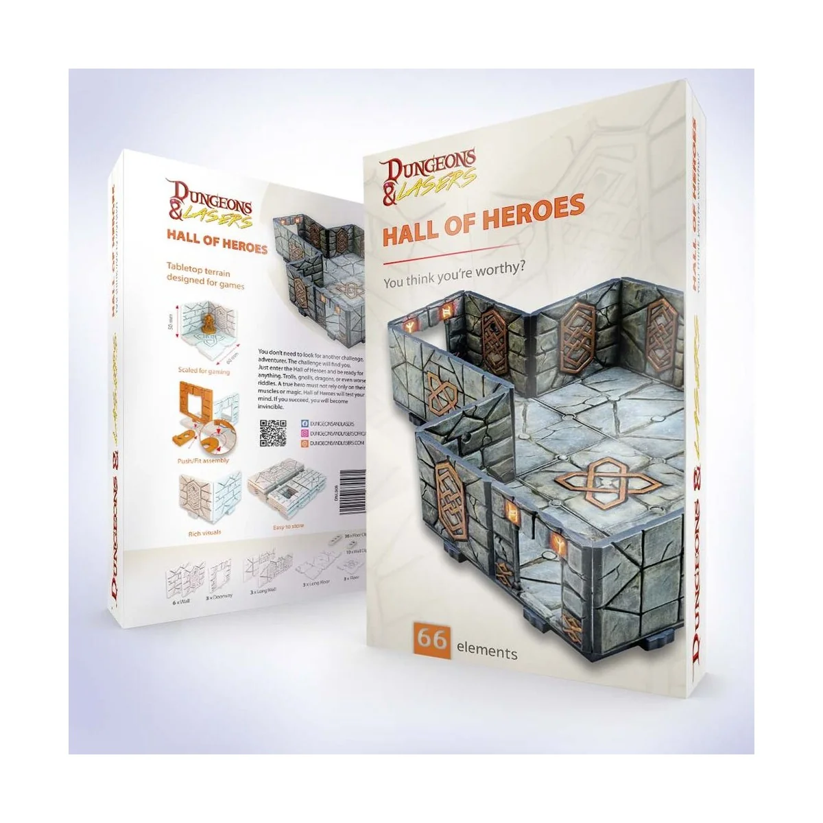 Dungeons & Lasers Expansion Set: HALL OF HEROES - Archon Studio DNL...